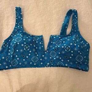 NWT aerie bikini top Xxl